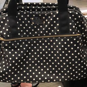 Polka Dot Kate Spade overnight bag